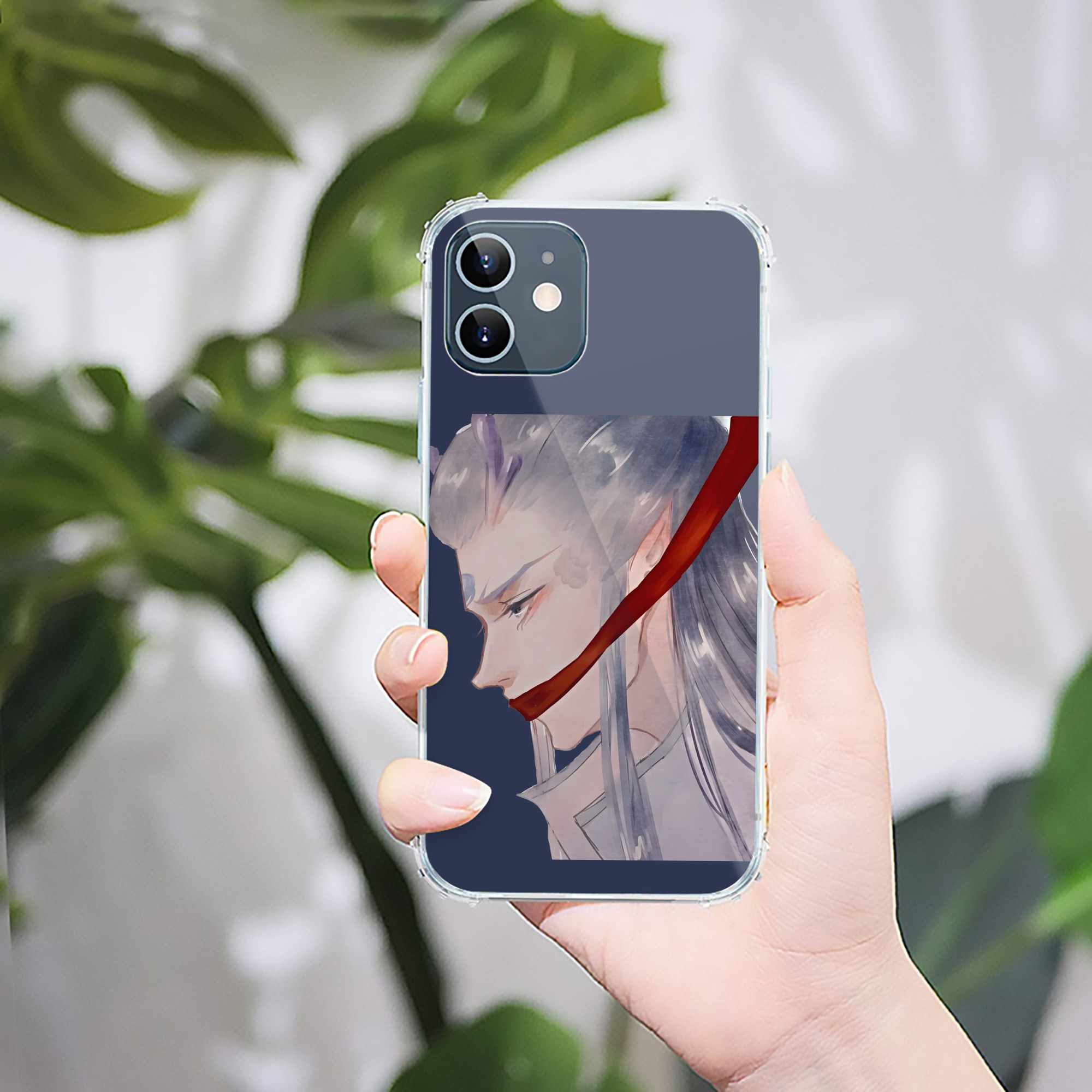 （画像用） Ne Zha 2 ナタ 魔童の大暴れ 【iPhone 12シリーズ対応】透明スマホケース（クリアソフトケース）
